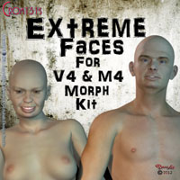 Crom131's Extreme Faces Morph Kit