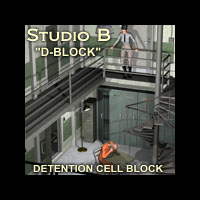 Davo's Studio B "D-Block" Detention Cell Unit