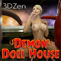 Jessica and Ellie: Demon Doll House