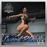 Action Girls: Sword Play For V4