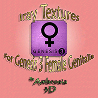 Iray Texture Pack 8 For G3F Genitalia
