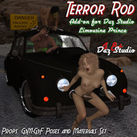 Terror Rod Add-On For Daz Studio Limousine Prince