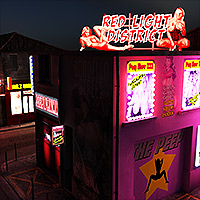 Red Light District For DS Iray