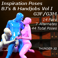 Inspiration Poses - BJ's And Hand Jobs Volume I