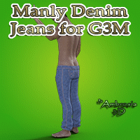 Manly Denim Jeans For G3M