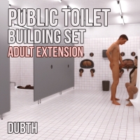 Public Toilet Construction Set: Adult Extension