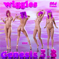 Wiggles For Genesis 3 And 8 Figures