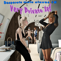 Very Private Jet (Desperate Male Slaves #8)