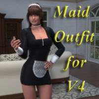 Maid's Outfit for V4