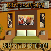 Asian-Styled Bedroom