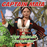 Captain Maia In The Goblin Treasure