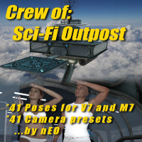 Crew Of: Sci-Fi Outpost Main Floor