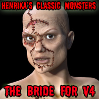 Classic Monsters: The Bride for V4