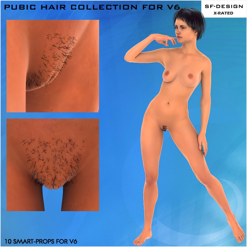 Pubic Hair Collection for V6