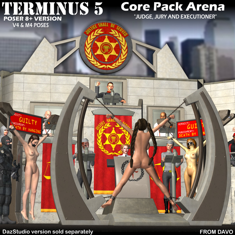 Terminus 5 Core Pack For Poser 8+