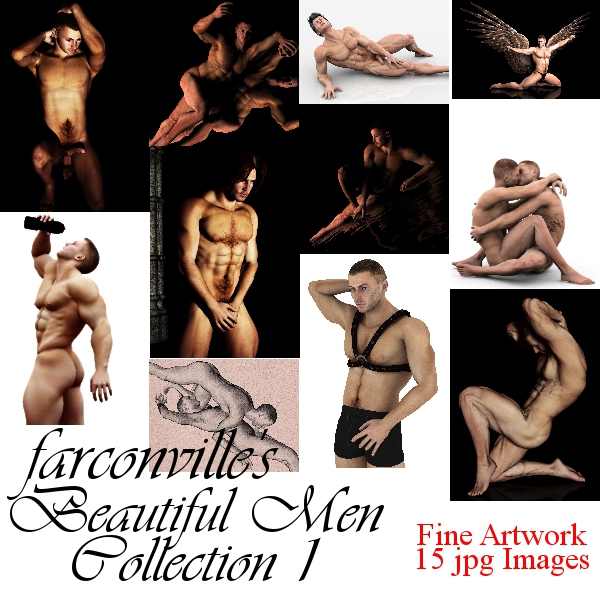 Farconville's Beautiful Men Collection 1 Fine Artwork 15 jpg Images
