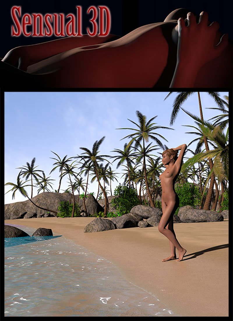 Sensual3D's Tropical island: The Beach