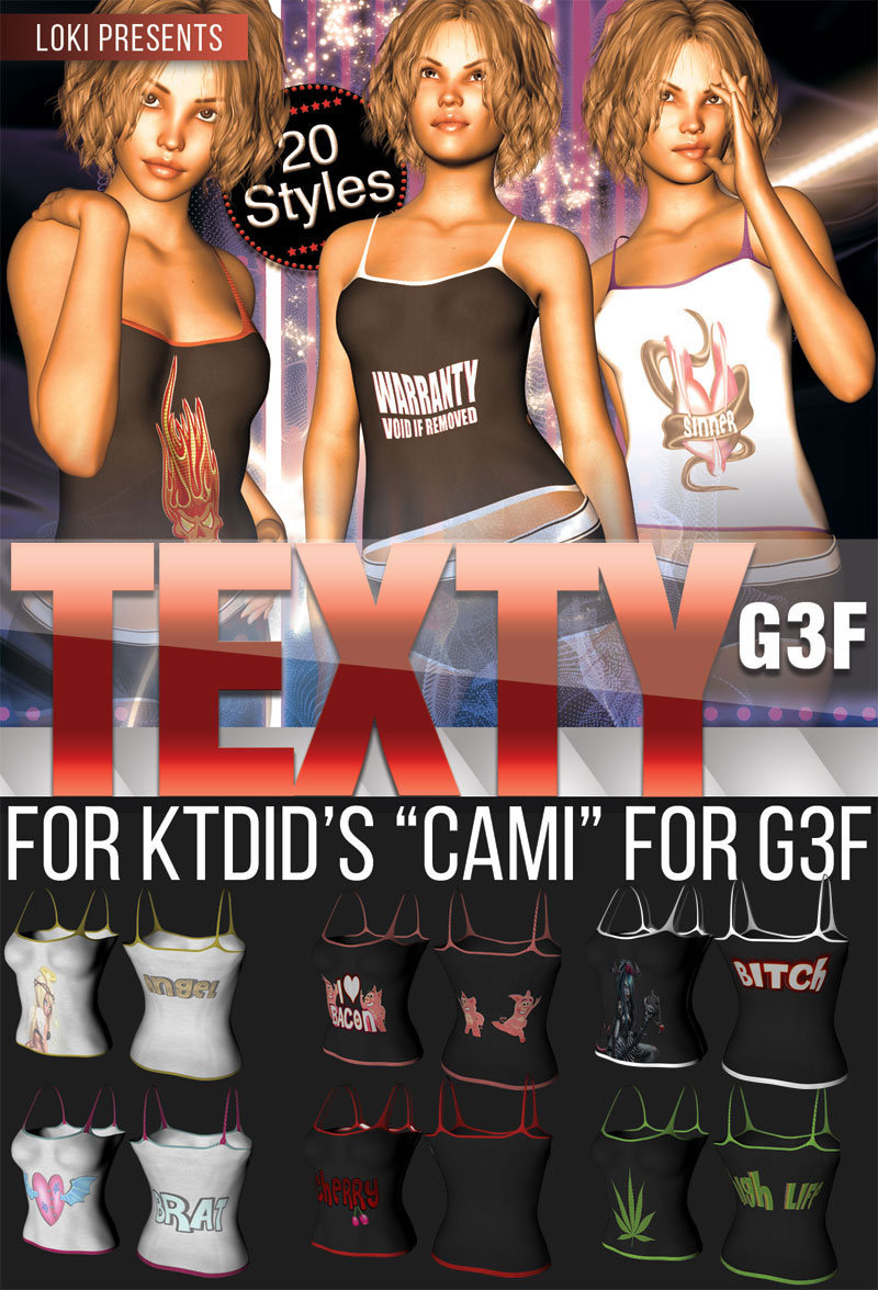 Texty For KTdid's Cami