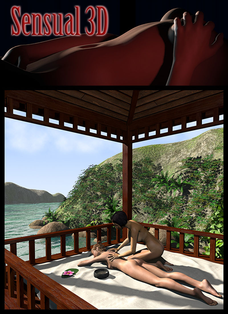 Sensual3D's Tropical island, Thai massage
