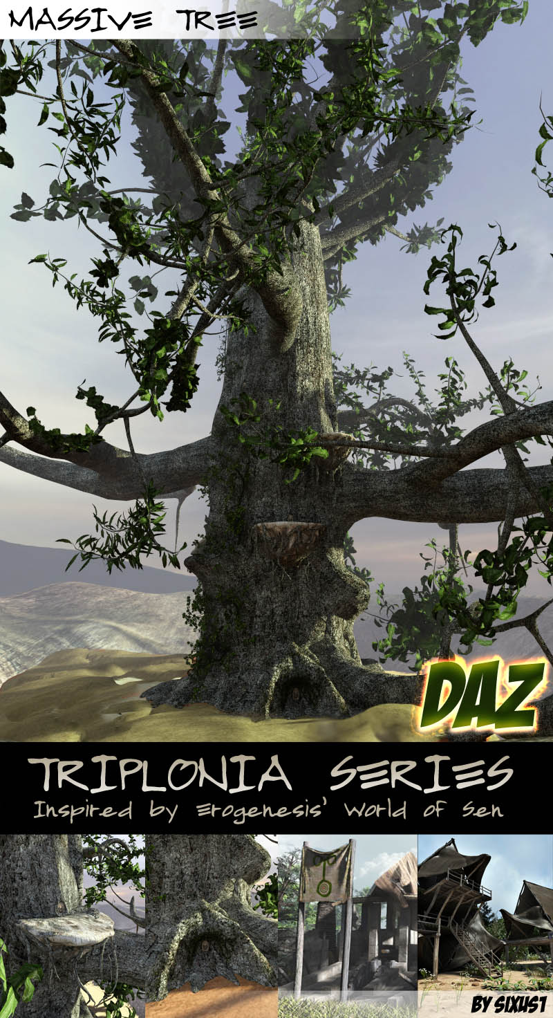 Triplonia Massive Tree Construction Set DS