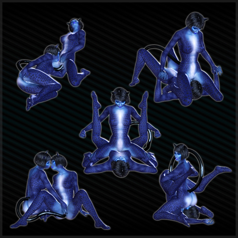 SynfulMindz' Naughty Play Poses