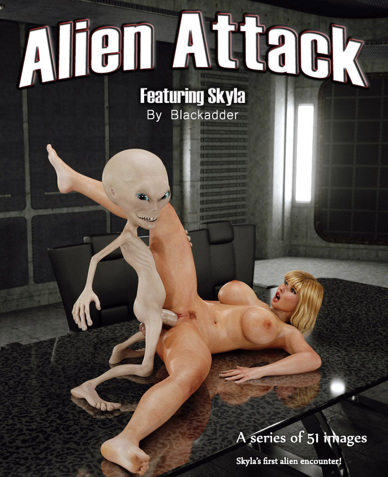 Blackadder's Alien Attack