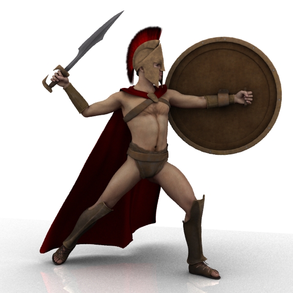 Farconville's Spartan Poses for Michael 4