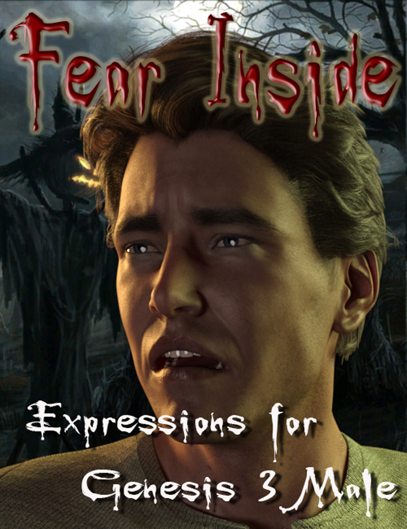 Fear Inside - Expressions For Genesis 3 Male