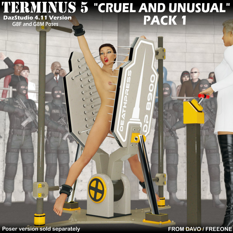 Terminus 5 "Cruel and Unusual Pack 1" for DazStudio