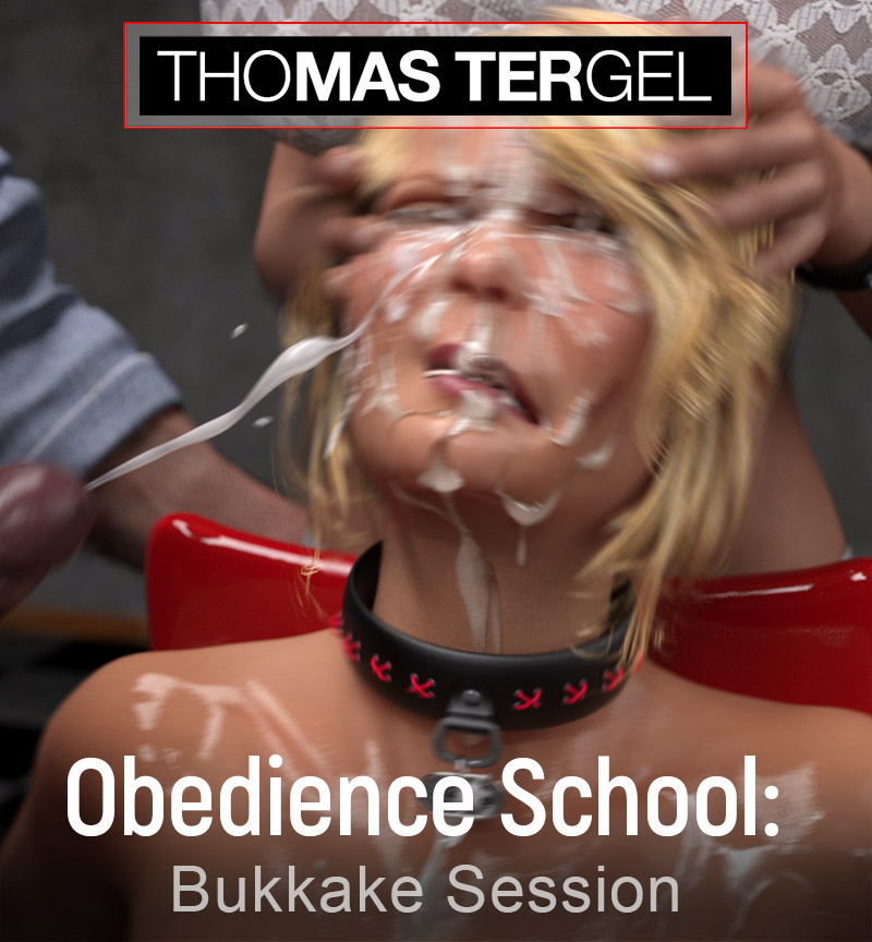 Obedience School: Bukkake Session