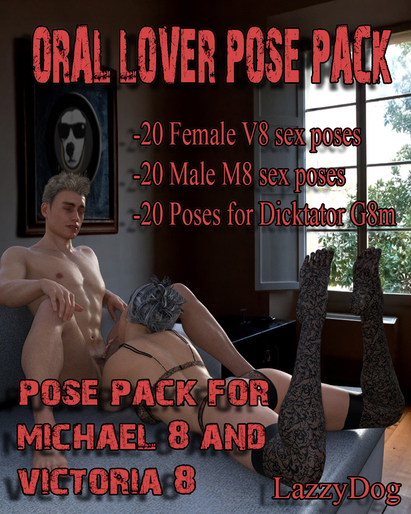 Oral Lover V8-M8-Pose Pack