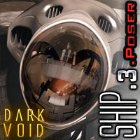 Dark Void Ship 3 Construction Set Poser