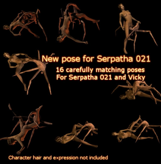 Darkdesire's Serpatha 021 Pose Set 01
