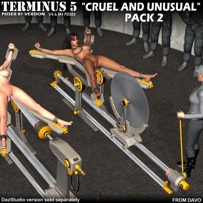 Terminus 5 "Cruel And Unusual Pack 2" For Poser 8+