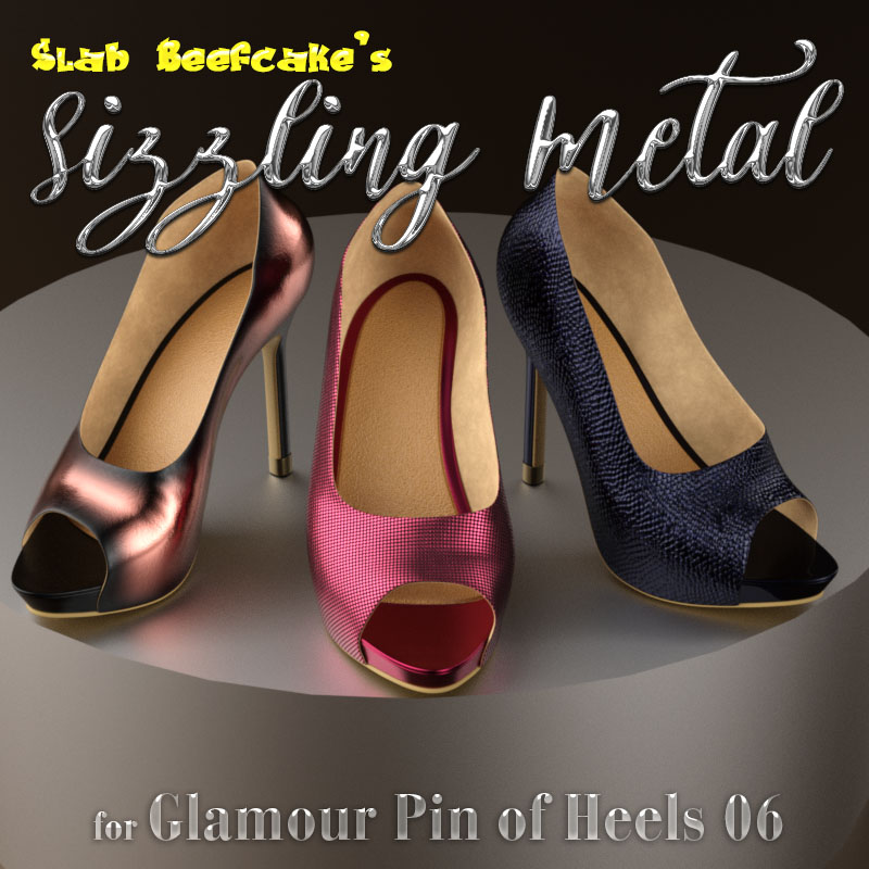 Sizzling Metal For Glamour Pin Of Heels 06