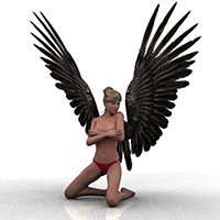 Farconville's Angel Poses for Victoria 4.2