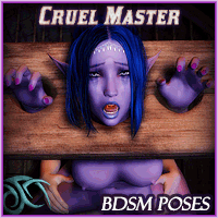 Cruel Master - BDSM Poses