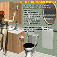 Davo's Modern Interiors Construction Set Bathroom Pak!