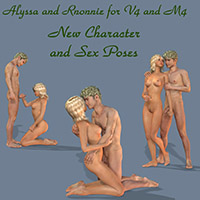 Alyssa And Ronnie, New Character And Sex Poses
