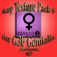 Iray Texture Pack 9 For G3F Genitalia