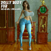 Dolly Body For Genesis 3 Female