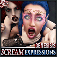 Make Her Scream - Morph Dial And One-Click Expressions For G3