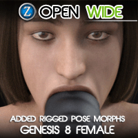 Open Wide For Genesis 8 Female(s)