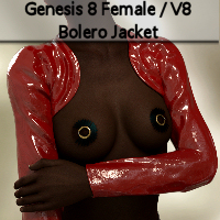Bolero Jacket For Genesis 8 Female