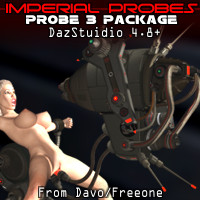 Imperial Probes "Probe 3" For DazStudio 4.8+
