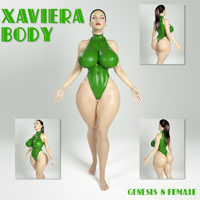 Xaviera Body For Genesis 8 Female