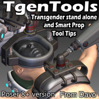 "Tgen Tools" Transgender Tools for Poser 8+