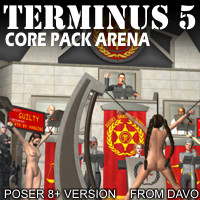 Terminus 5 Core Pack For Poser 8+