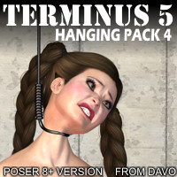 Terminus 5 "Hanging Pack 4" for Poser 8+