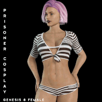 PRISONER COSPLAY G8F